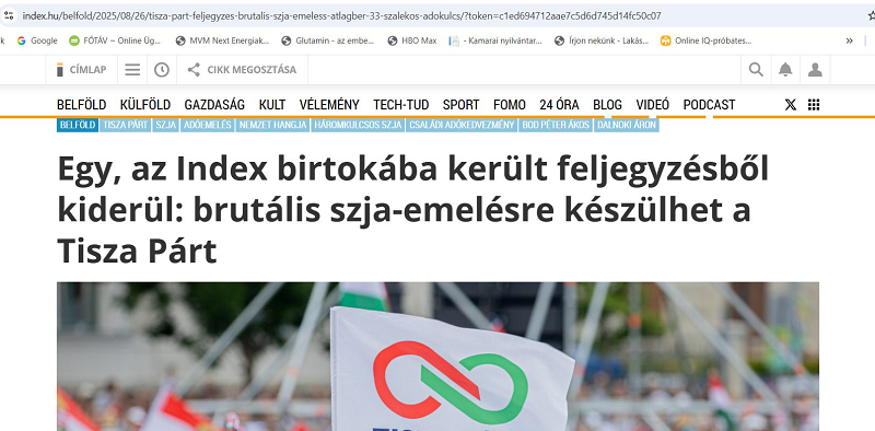 Visszakozik a kormányoldali sajtó, teljesen megbillent a Tisza Párt “adóterveiről” szóló hazugságáradat alapja