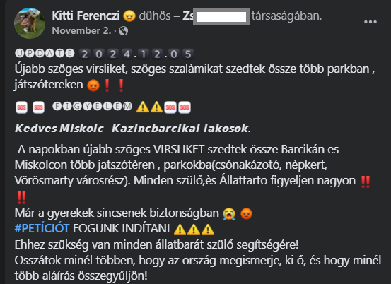 Borsodban elszakadt a cérna az állatvédőknél – elindult az aláírásgyűjtés