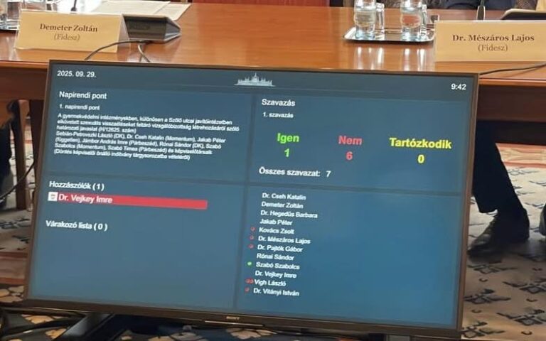Telex: A kormánypárti képviselők leszavazták a parlamenti vizsgálóbizottság létrehozását a Szőlő utcai ügyben