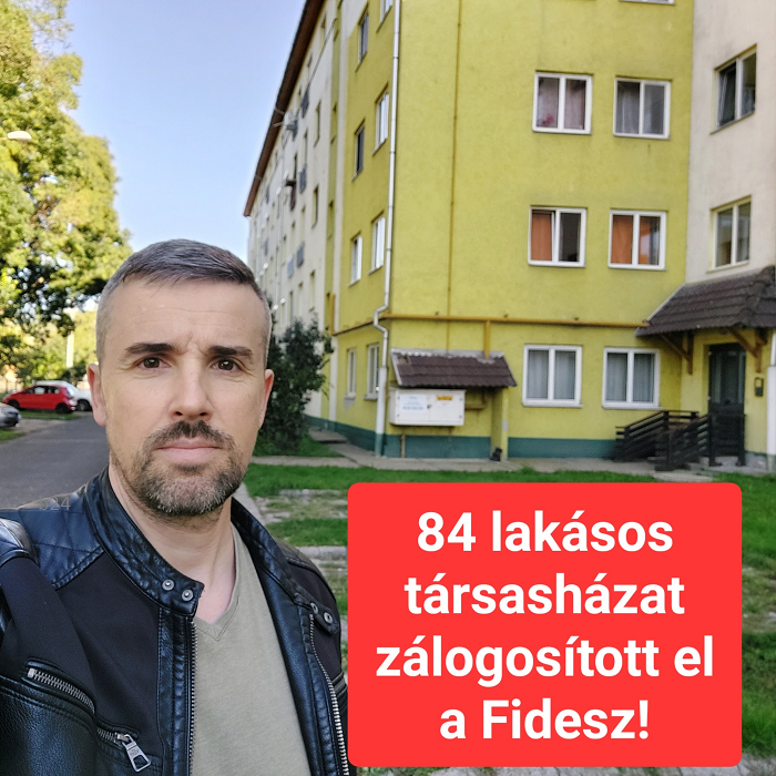 Jakab Péter kiakadt, hogy a fideszes vezetés elzálogosított egy 84 lakásos társasházat: “Nekik Miskolc csak egy vagyontárgy”