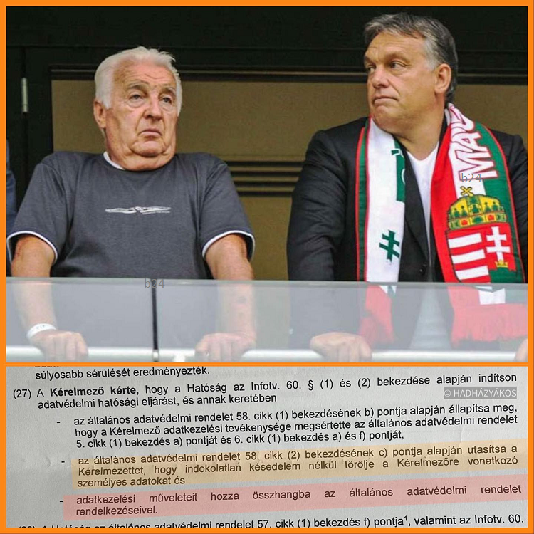 Hadházyt feljelentette Orbán Győző, ám éppen ezzel ismerte el, hogy a politikus által bemutatott fotók, tervrajzok valósak