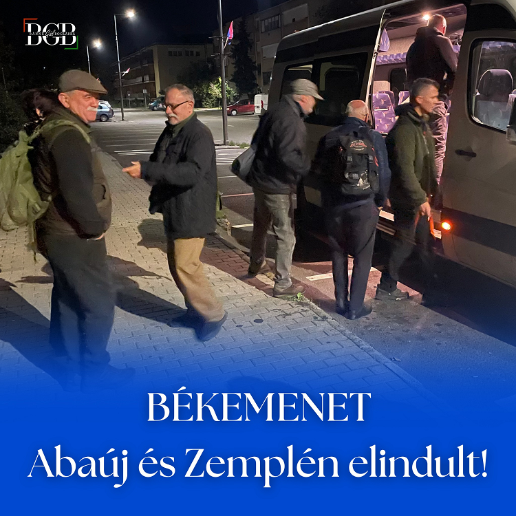 BAZ megyéből is szervezett, fegyelmezett sorokban elindultak az Orbán-beszédre és erről a fideszes vezetők mind posztolnak