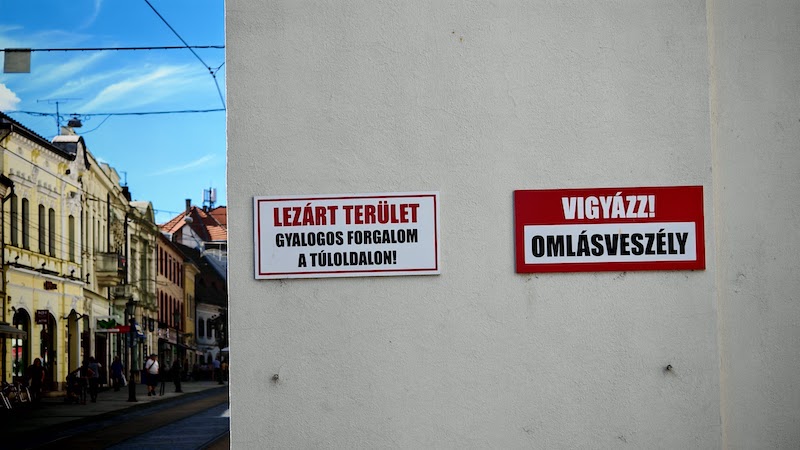 Lehetséges, hogy megkezdődik a Miskolci Nemzeti Színház homlokzatának helyreállítása (videóval)