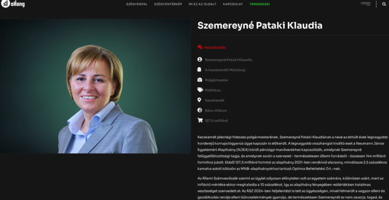 Kecskemét polgármestere is fent van az aHang szégyenlistáján