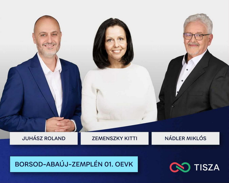 Ők a Tisza jelöltjei BAZ megyében