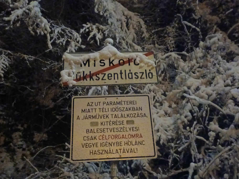 A Bükk egyes részei egészen szépen behavazódtak a napokban