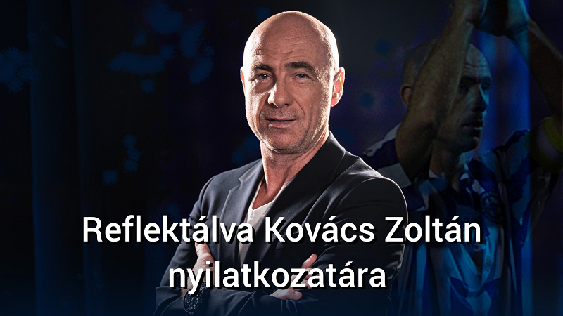 “A lefújást követően szurkolók ezrei vártak bejelentést Kovács Zoltántól, de sajnos ellentétes előjellel, mint amelyre sor került”