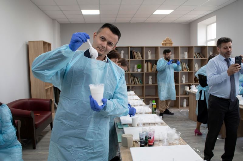 Ózd polgármesterét szeretettel fogadták Ukrajnában