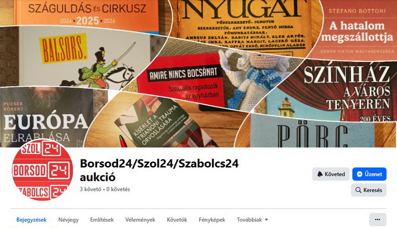 Perintfalvi Rita dedikált könyvével is segíthetjük a Borsod24 és társlapjai működését