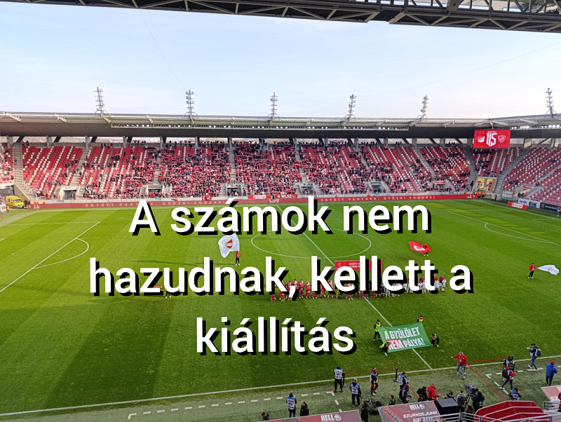 A Nyíregyháza elleni győzelem ellenére sem maradéktalanul elégedettek a szurkolók, “kellett a kiállítás”
