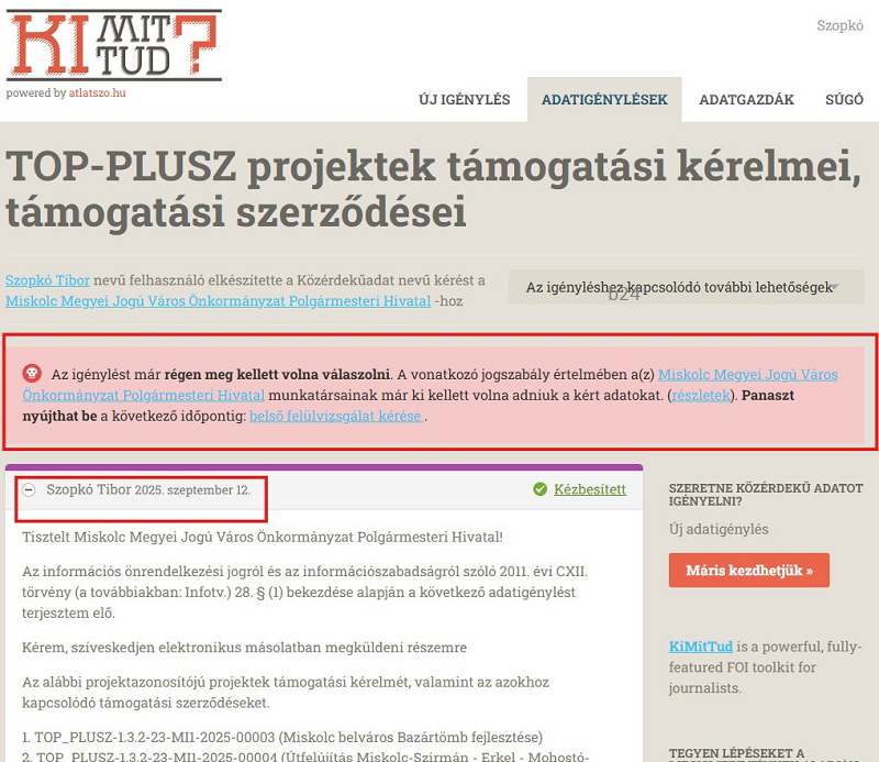 “Piros lámpát kaptak a miskolci fejlesztések? Hol vannak a milliárdok?”