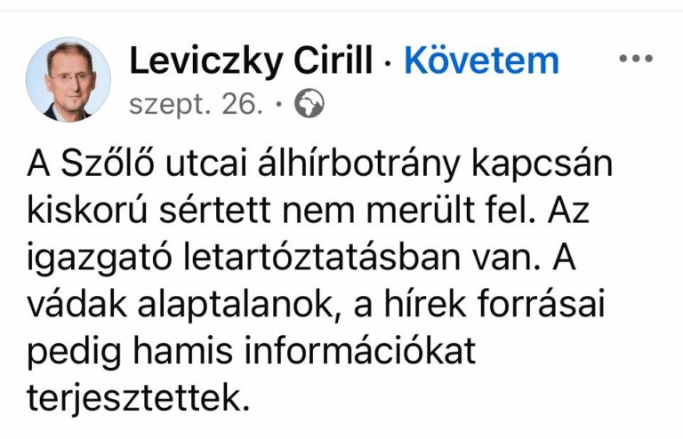 Politikai hisztéria, baloldali kampány, hangulatkeltés – így nyilatkoztak még nemrég a kecskeméti kormánypárti képviselők a Szőlő utcai botrányról