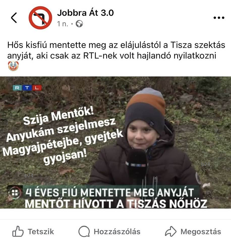 “Na szia mentő!” – a fideszes sajtótermék durván nekiment az életmentő kisfiúnak és édesanyjának, mert… (videóval)
