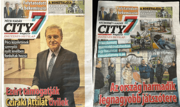 Négy év után ismét helyi magazinnak álcázott propagandát osztogatnak az országban, most Kecskeméten is