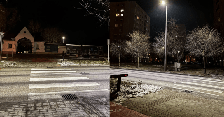 A Nyíri úton orvosolták a legsürgetőbb közvilágítási hibát, azonban még mindig félhomályban Kecskemét