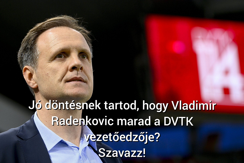 A DVTK szurkolói szavazásán is elsöprő többség a vezetőedző távozását követelné