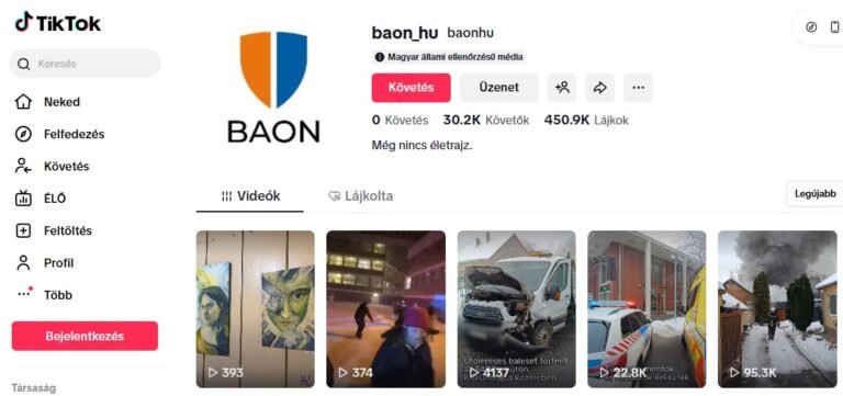 Állami ellenőrzésű médiának minősítette a TikTok a Petőfi Népét, az Origót és több más újságot is