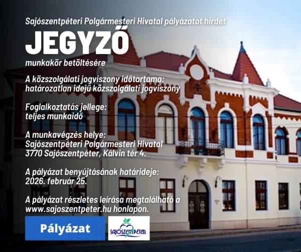 Tíz vezető mondott fel a sajószentpéteri polgármesteri hivatalból