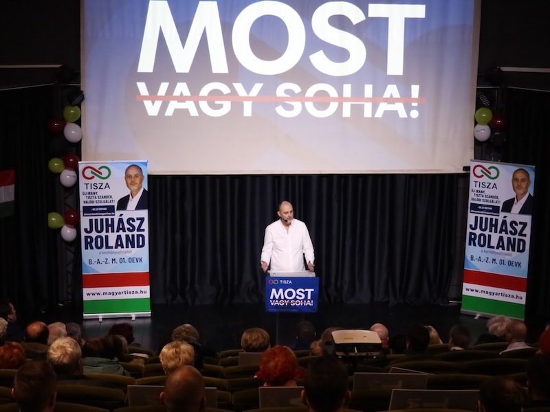 Tízen kezdték, háromszázan lettek – kampánynyitót tartott Juhász Roland (videó)