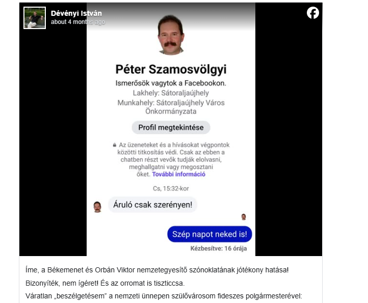 Diktatúra? Szokjon hozzá! – Meglepő kormánypárti őszinteség a sátoraljaújhelyi közgyűlésen (videóval)