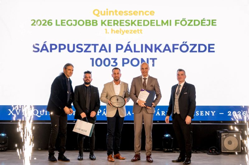 A borsodi pálinkafőzde szó szerint halmozza a sikereket