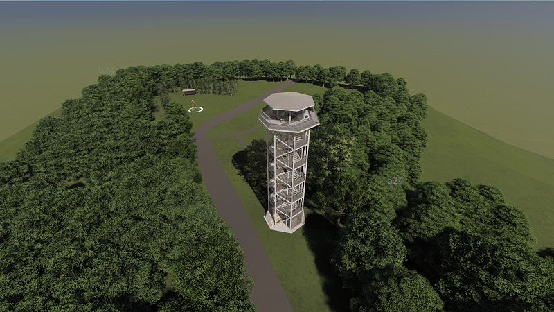 Új szakaszba lépett az ózdi acélkilátó tervezése, lefelé csúszdán is megtehetjük az utat