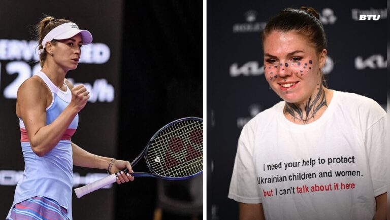 Csak akkor fog kezet a magyar teniszezőnővel ukrán ellenfele, ha bocsánatot kér a népétől