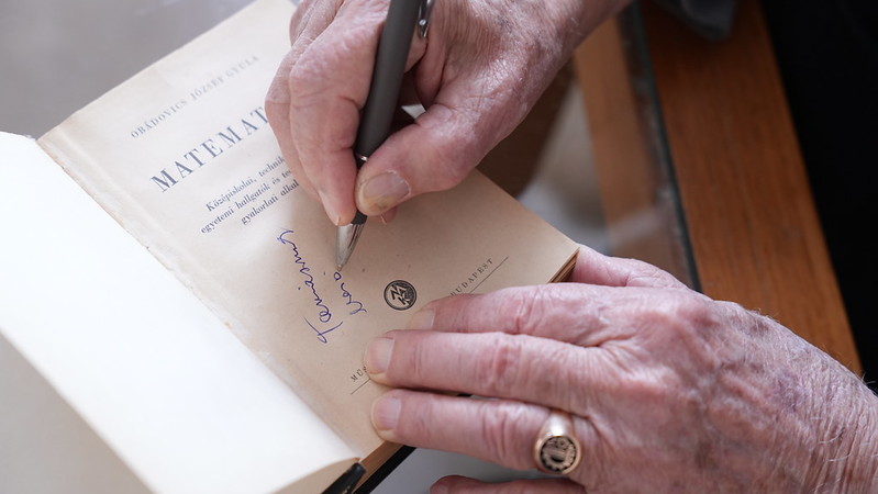 Száz év küszöbén is inspirál: Obádovics Gyula a Miskolci Egyetemen