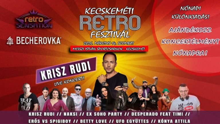 Készülj a Retro Sensation-re: Kecskeméti Retro Fesztivál Nőnapi Különkiadás március 14-én