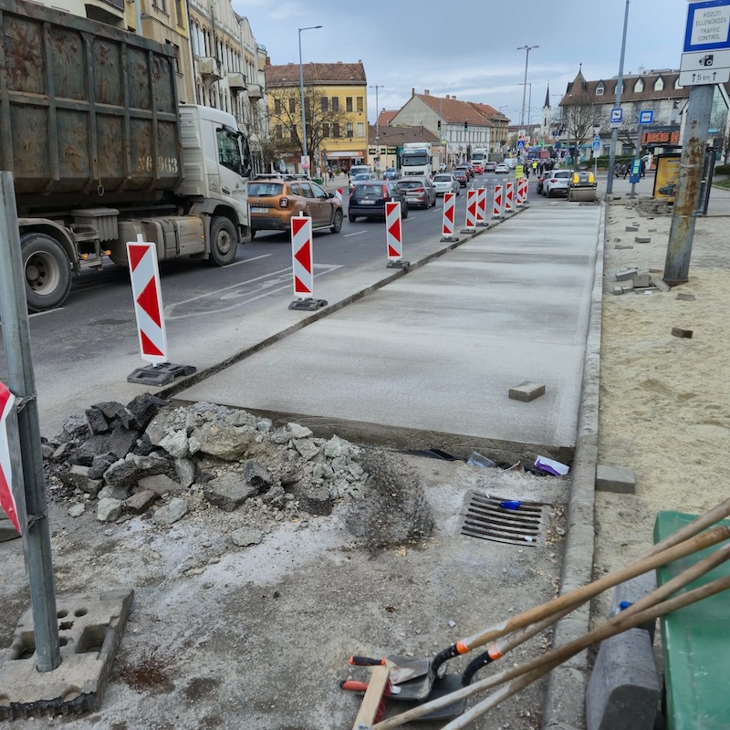 Átépítik Miskolc egyik legforgalmasabb csomópontját