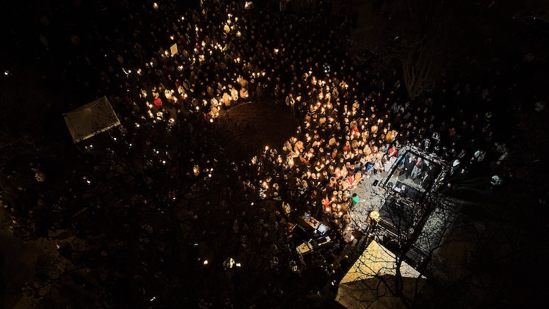 Tömeg fogadta Miskolcon Kapitány Istvánt (videóval)