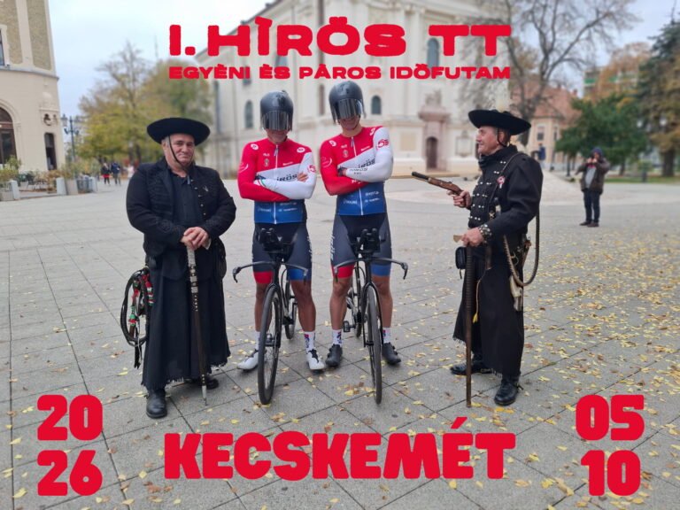 Kerékpárverseny Kecskeméten: a májusi Hírös TT kerékpáros időfutamon profik és amatőrök is elindulhatnak