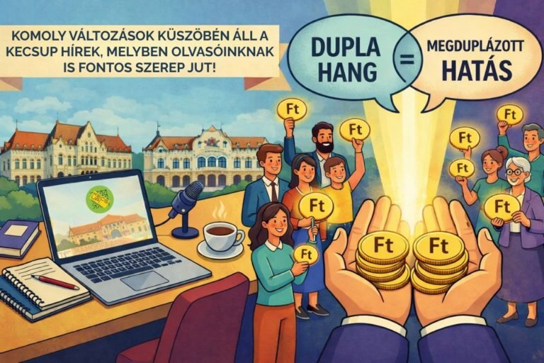 Komoly változások küszöbén áll a KecsUP Hírek, melyben az olvasóinknak is fontos szerep jut majd