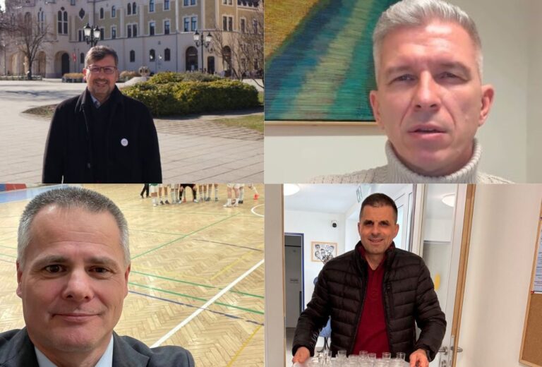 Politikai csatatér: kampányra használt disznótor, sok kézfogás, mély hallgatás