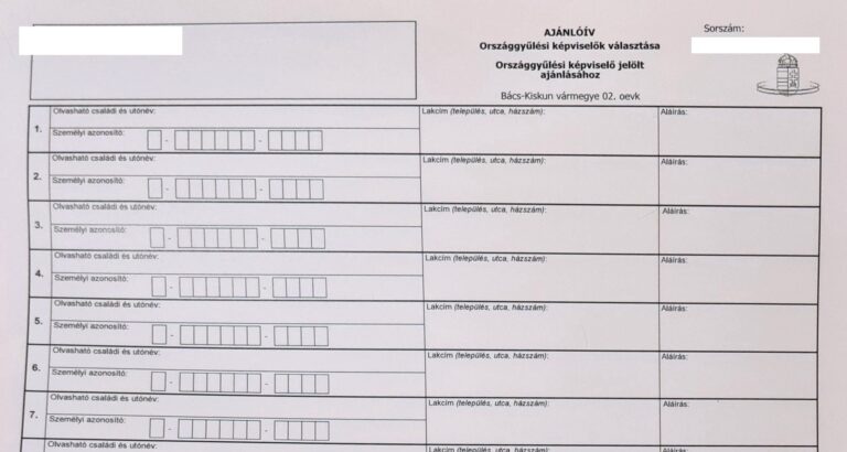 Mire számítottak? Volt olyan jelölt, aki nulla darab érvényes ajánlást tudott bemutatni, másnál ránézésre megmondták, hogy kevés az aláírás