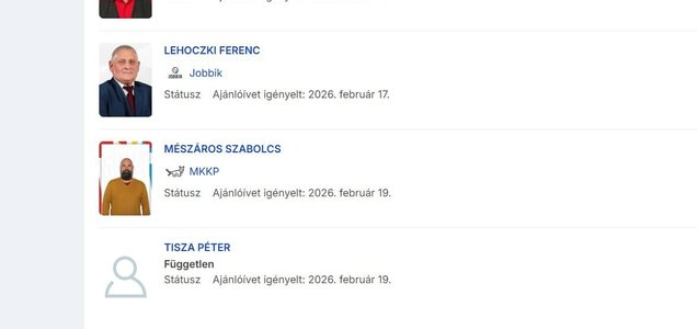 Bizonyára teljes véletlen, de pont Tisza Péter álnéven indul egy elítélt volt rendőr a választásokon