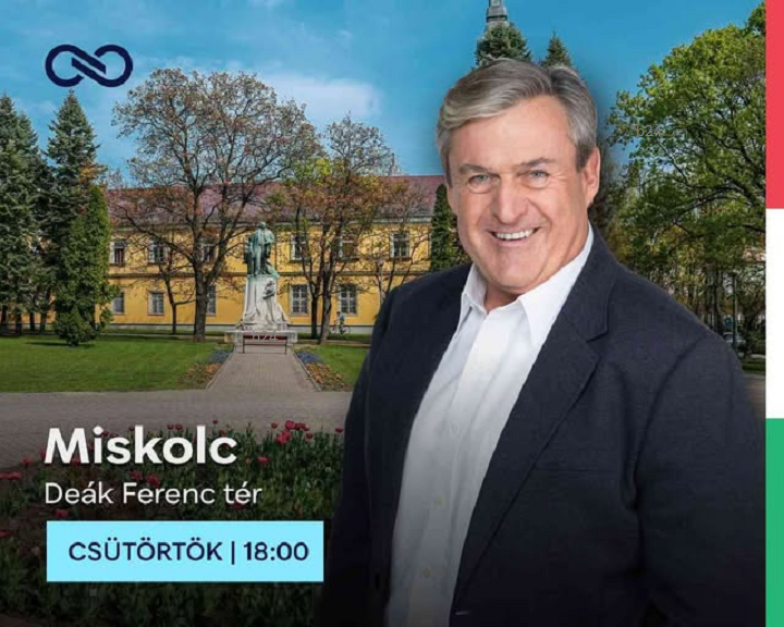 Nemcsak Magyar Péter járja az országot, a hét közepén Kapitány István is Miskolcra látogat