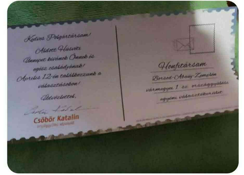 Borsodi szavazatvásárlás Csöbör Katalin módra? A fideszes képviselőnő kis csomagot küldött a választóknak