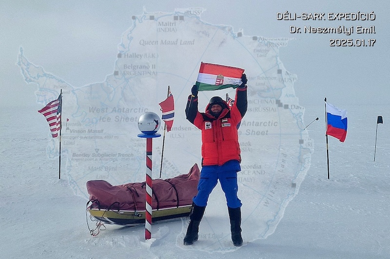 „Déli-sark: Pokoli lecke az Antartkiszon”