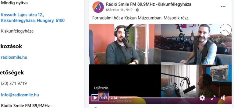 Vészüzemmódba kapcsol a kiskunfélegyházi Rádió Smile a bizonytalan állami pályázati források miatt