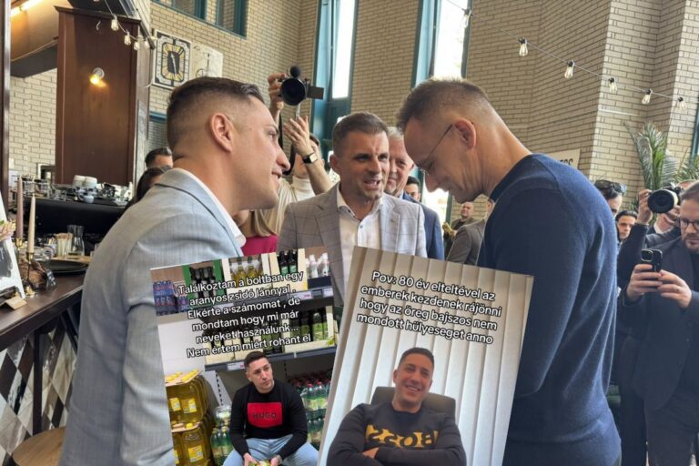 Náci vicceket posztolt egy kecskeméti vállalkozó, akit nemrég Szijjártó Péter rendezvényére hívtak meg