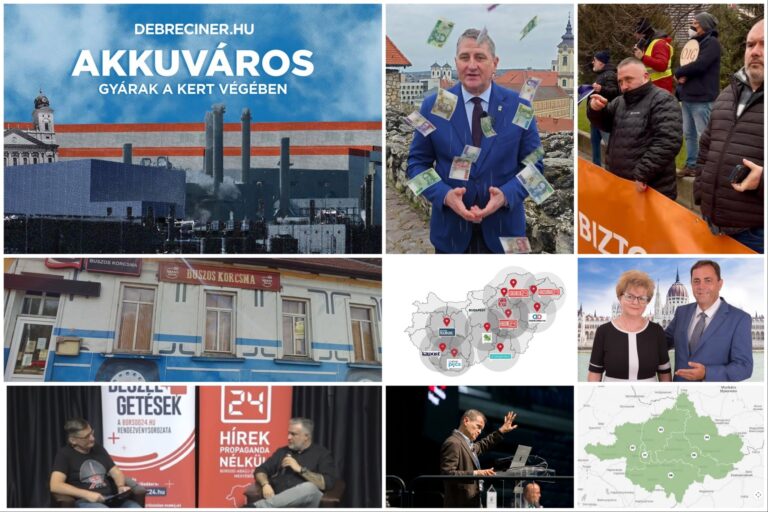 Gyárak a kert végében, Nobel-díjas fizikus Szegeden, jóléti intézkedések Egerben, Vályi István Miskolcon