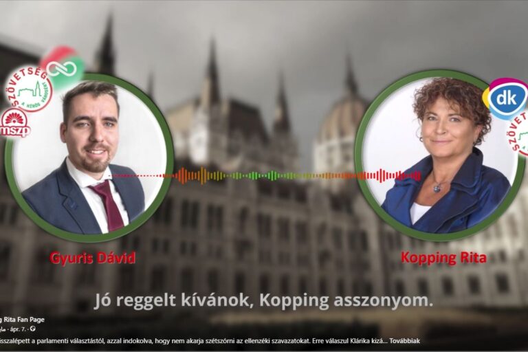 „Tolvajok meg putyinos kurvák” – hangzik el „AI-Szandra” szájából
