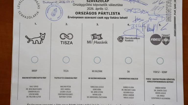 Már 151 ezernél is több levélszavazat érkezett a Nemzeti Választási Irodához