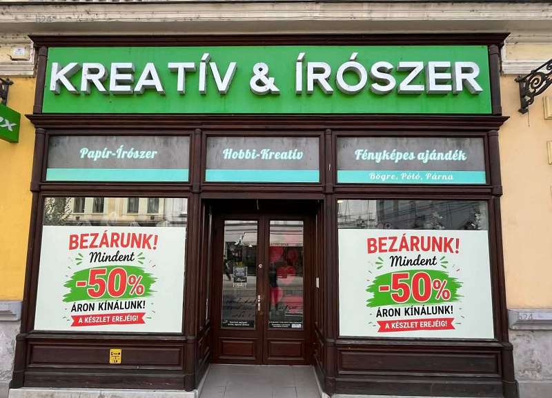 Miskolc: újabb belvárosi üzlet dobja be a törölközőt, folytatódik a bezárási hullám