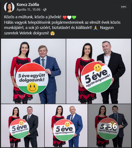 Koncz Zsófia és a mellette kampányoló polgármesterek – csupaszív vagy kényszer volt ez a kiállás?