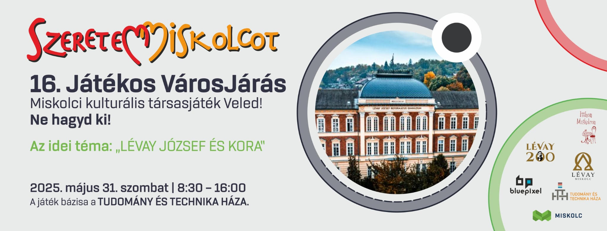 Májusban újra lesz Játékos Városjárás Miskolcon