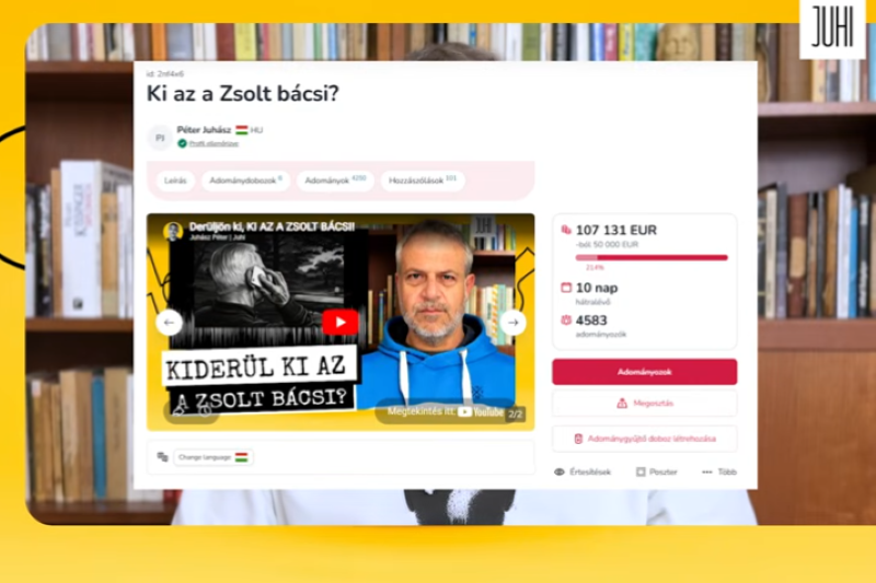 “Kapjuk el Zsolt bácsit” – Juhi gyűjtést szervezett,  és már az első eltelt nap után óriási meglepetés érte