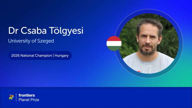 A Földet megmentő 25 legjobb tudós közé került az SZTE kecskeméti kutatója, Tölgyesi Csaba