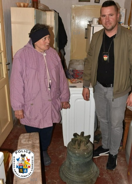 Ellopták a BAZ megyei harangot, ám nem sikerült vele túl messzire jutni